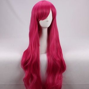 Magenta cosplay wig